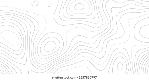 Transparent PNG Topographic line map. Modern design with White background with topographic wavy pattern design.