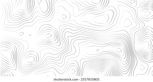 Transparent PNG Topographic line map. Modern design with White background with topographic wavy pattern design.