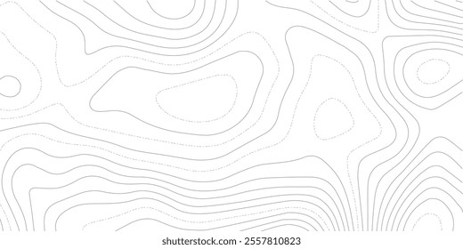 Transparent PNG Topographic line map. Modern design with White background with topographic wavy pattern design.