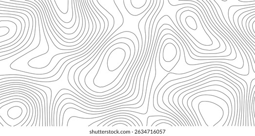 Mapa de linhas topográficas PNG transparente. Design moderno com fundo branco com mapa topográfico plano de fundo mapa geográfico mapa de linha. Design moderno com fundo branco com padrão ondulado topográfico