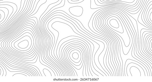 Mapa de linhas topográficas PNG transparente. Design moderno com fundo branco com mapa topográfico plano de fundo mapa geográfico mapa de linha. Design moderno com fundo branco com padrão ondulado topográfico
