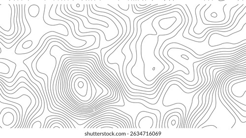 Mapa de linhas topográficas PNG transparente. Design moderno com fundo branco com mapa topográfico plano de fundo mapa geográfico mapa de linha. Design moderno com fundo branco com padrão ondulado topográfico