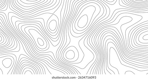 Mapa de linhas topográficas PNG transparente. Design moderno com fundo branco com mapa topográfico plano de fundo mapa geográfico mapa de linha. Design moderno com fundo branco com padrão ondulado topográfico