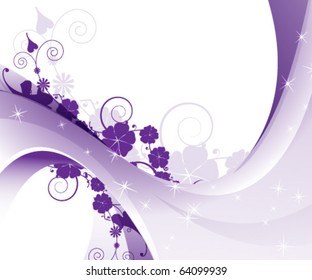  Transparent purple pattern on a white background