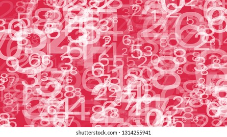 Transparent random numbers chaos, big data digits