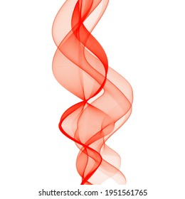 Transparent red vertical wave, red swirl of lines, vector illustration. - Powered by Shutterstock - Get 15% off with code: PIKWIZARD15