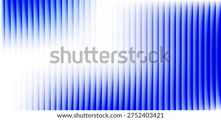 Transparent refracted fractal glass gradient effect, ribbed glass vibrant texture