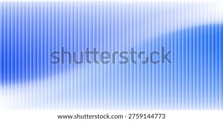 Transparent refracted fractal glass gradient effect, ribbed glass vibrant texture