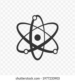 Transparent science icon png, vector illustration of an science icon in dark color and transparent background(png).