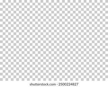 Transparent seamless pattern. Abstract background. White and gray checkered patterns. Simulation alpha channel transparency.