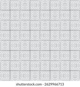 transparent seamless pattern geometry line art