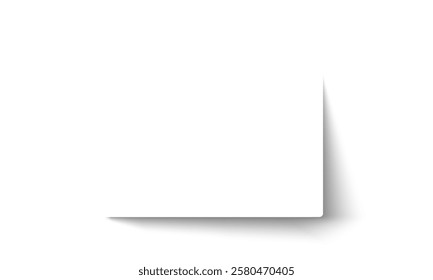 Transparent shadows. Shadow strips. Realistic shadow effect on a transparent background. Different shapes, page separation vectors. Round and oval, square, rectangular shadows. Vector illustrat