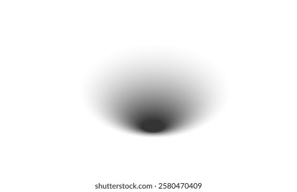 Transparent shadows. Shadow strips. Realistic shadow effect on a transparent background. Different shapes, page separation vectors. Round and oval, square, rectangular shadows. Vector illustrat
