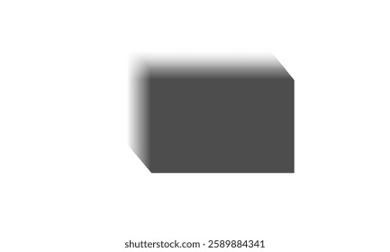 Transparent shadows. Shadow strips. Realistic shadow effect on a transparent background. Different shapes, page separation vectors. Round and oval, square, rectangular shadows. Vector illustrat
