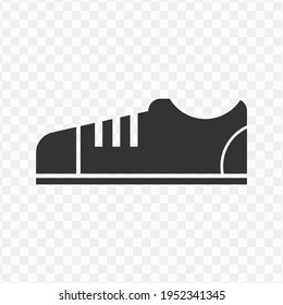 Transparent Shoes Icon Png, Vector Illustration Of An Shoes Icon In Dark Color And Transparent Background(png)