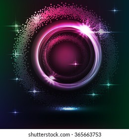 Transparent special lens flare light effect. Vector illustration. Magic the background. Abstract dark background is. Colorful background, lighting effects. A bright flash of light. Galaxy