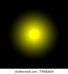 Transparent star for christmas isolated on black background
