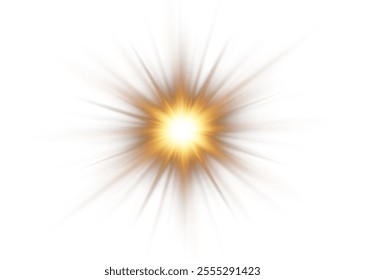 Transparent sunlight with lens flare effect. Vector format. Includes overlays, light, sun, sunrays, transitions, lens flare, light leaks and glare. 