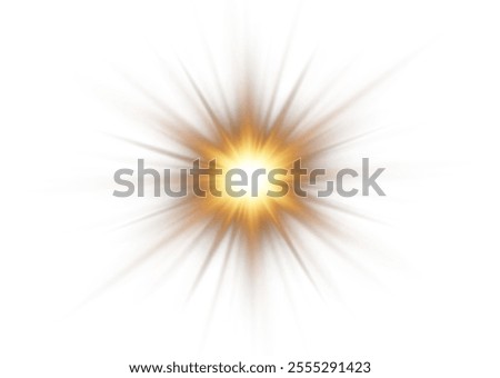 Transparent sunlight with lens flare effect. Vector format. Includes overlays, light, sun, sunrays, transitions, lens flare, light leaks and glare. 