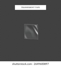 transparent tape with dark transparent png vector backgound