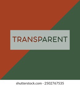 Transparent text. illustrator vector eps8