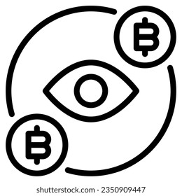 Transparent Transactions Icon for uiux, infographic, etc