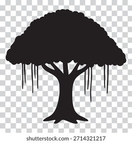 Pacote Eps De Vetor De Árvore Transparente 