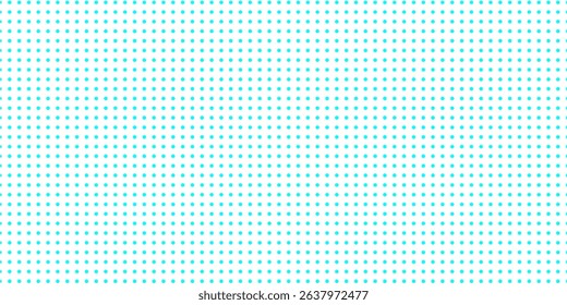 Transparent Vector Gradient Blue Color Halftone Background Staggered Dots Pattern