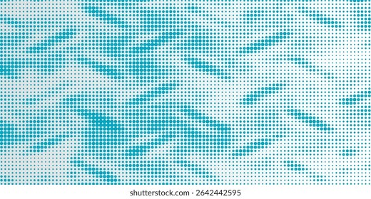 Vetor transparente gradiente cor azul meio-tom fundo pontos escalonados padrão moderno pontilhado eps 10