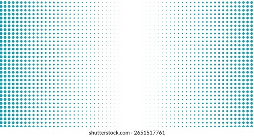 Vetor transparente Gradiente Cor azul Meio-tom Fundo Pontos escalonados moderno