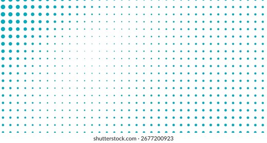 Gradiente de Vector transparente Color azul Tono medio Fondo puntos arte simple ilustraciones buenas modernas color línea suave póster textura vintage impresión