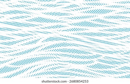 Gradiente de Vector transparente Fondo de semitono de color azul Patrón de puntos escalonados moderno punteado. fondo de semitono de círculo abstracto