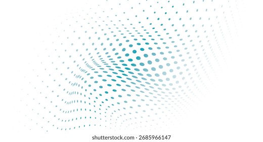 Transparent Vector Gradient Blue Color Halftone Background Staggered Dots Pattern modern dotted. abstract vector illustration - Powered by Shutterstock - Get 15% off with code: PIKWIZARD15