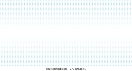 Vetor transparente Gradiente Cor azul Meio-tom Fundo Pontos escalonados Padrão moderno pontilhado


