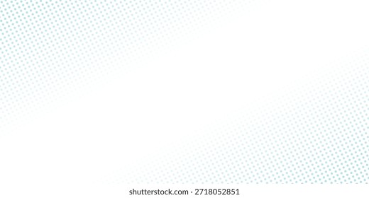 Vetor transparente Gradiente Cor azul Meio-tom Fundo Pontos escalonados Padrão moderno pontilhado


