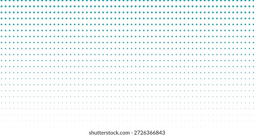 Gradiente de Vector transparente Fondo de semitono de color azul Patrón de puntos escalonados moderno punteado