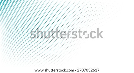 Transparent Vector Gradient Blue Color Halftone Background Staggered Dots Pattern modern dotted