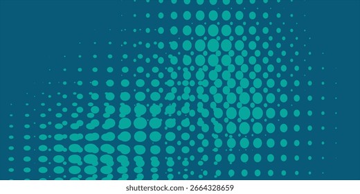 Transparent Vector Gradient green Color Halftone Background Staggered Dots Pattern modern dotted
