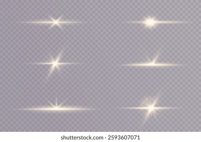 transparent vector sunlight effect with lens flares, sunrays, and smooth light transitions. Perfect for overlays, glare effects, light leaks, and enhancing designs with a natural sun glow. PNG