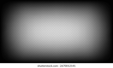 Transparent Vignette Background – Dark Corners Light Center Vector
