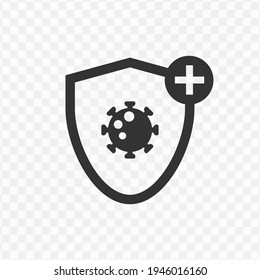 Transparent Shield Icon Stock Vectors Images Vector Art Shutterstock