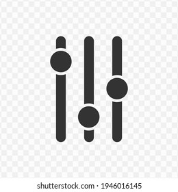 Transparent volume icon png, vector illustration of an volume icon in dark color and transparent background(png)