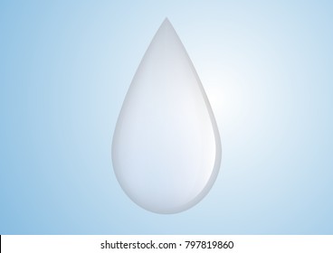 transparent water droplets
