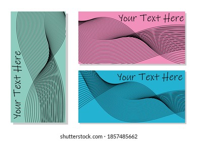Transparent waved lines for brochure. Gradient Distorted Texture. Gradient Neon Equalizer Covers Design. Website.