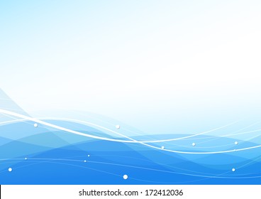 Transparent wavy blue modern certificate. Vector illustration - Powered by Shutterstock - Get 15% off with code: PIKWIZARD15