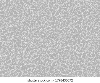 Transparent white hearts on a grey background. Vector Illustration. Use for printing, posters, T-shirts, textile, etc. Follow other heart patterns in my collection.