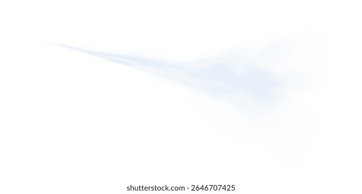 PNG de trilha de vento transparente com movimento de torção, linhas de desfoque suave e efeito de tornado de inverno para ilustrações ambientais ou climáticas.