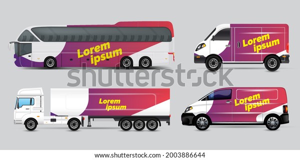 Transport advertisement\
design, car graphic design concept. Graphic abstract grunge stripe\
designs for wrapping vehicles, cargo vans, pickup trucks, and\
racing livery.