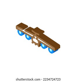 transport airplane aircraft isometric icon vector. transport airplane aircraft sign. isolated symbol illustration
