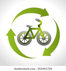 Transport bike theme design, vector illustration graphic eps10